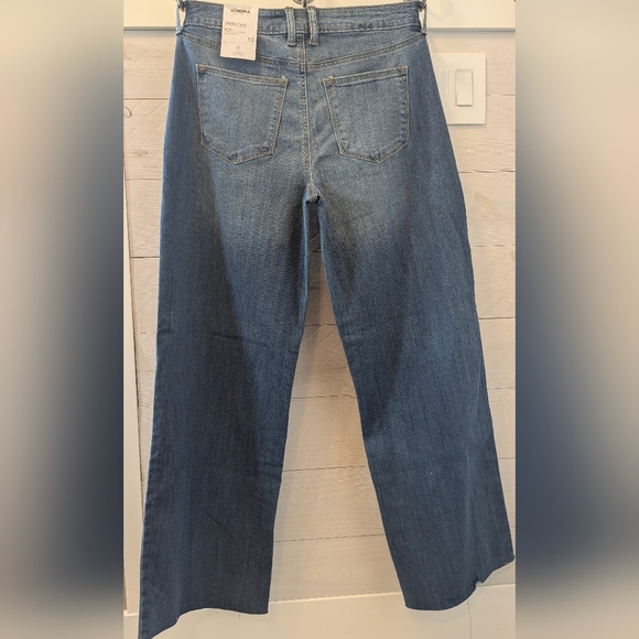 ✨ NWT Sonoma Women's High Rise Wide Leg Jeans; Size: 10 - Picture 2 of 6